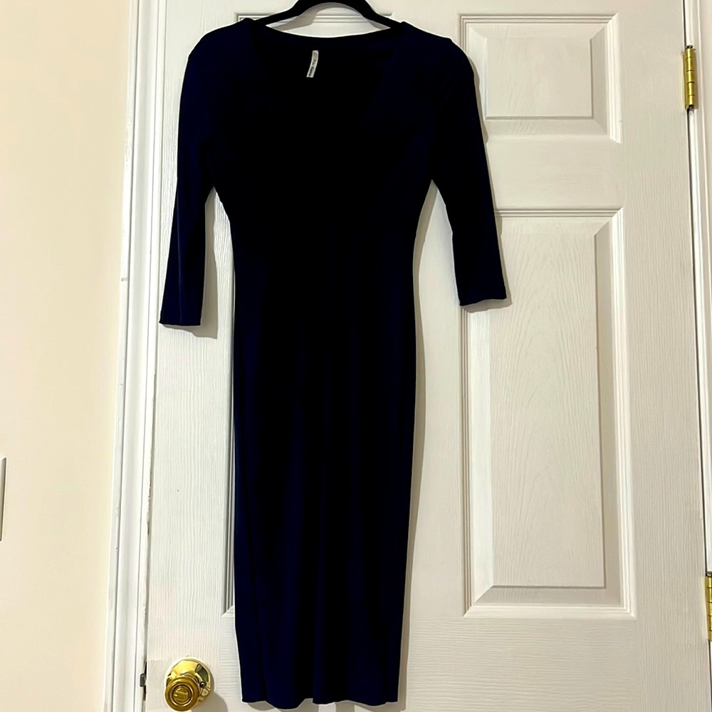 Not So Basic Navy Dress